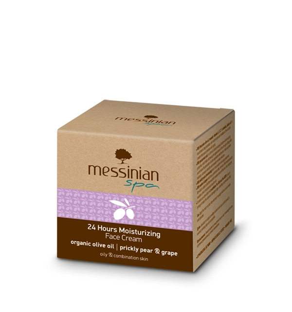 MESSINIAN SPA 24ΩΡΟΥ ΕΝΥΔΑΤΙΚΗ ΚΡΕΜΑ ΠΡΟΣΩΠΟΥ  ΓΙΑ ΛΙΠΑΡΕΣ KAI ΜΙΚΤΕΣ ΕΠΙΔΕΡΜΙΔΕΣ KAI ΔΩΡΟ FACE WASH