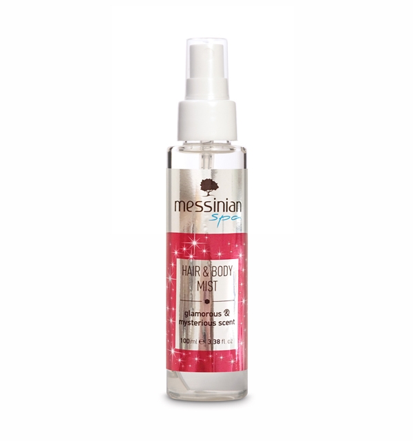 MESSINIAN SPA HAIR AND BODY MIST - GLAMOROUS AND MYSTERIOUS SCENT - 100ML