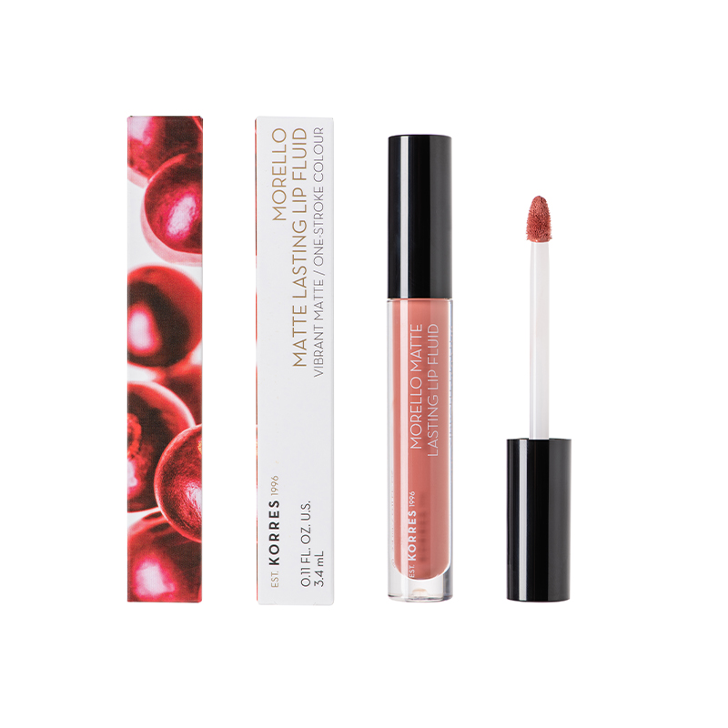 KORRES ΥΓΡΟ ΚΡΑΓΙΟΝ MATTE LASTING LIP FLUID 06 ROMANTIC NUDE