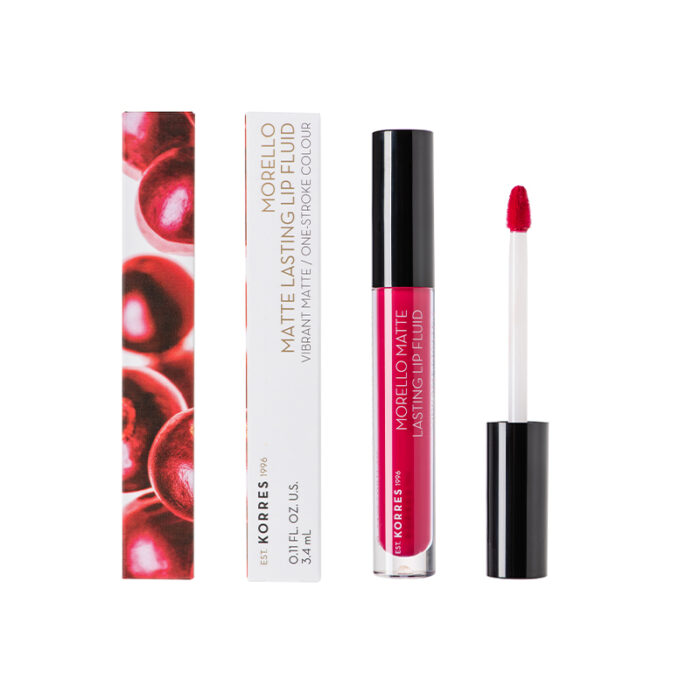 KORRES ΥΓΡΟ ΚΡΑΓΙΟΝ MATTE LASTING LIP FLUID 29 STRAWBERRY KISS
