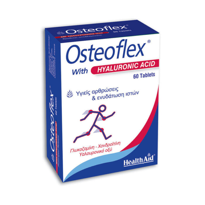 HEALTH AID OSTEOFLEX WITH HYALURONIC ACID 60 TABS