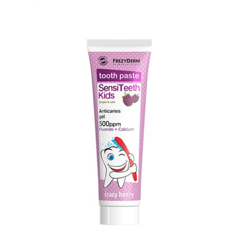 FREZYDERM SENSITEETH KIDS TOOTHPASTE 500ppm