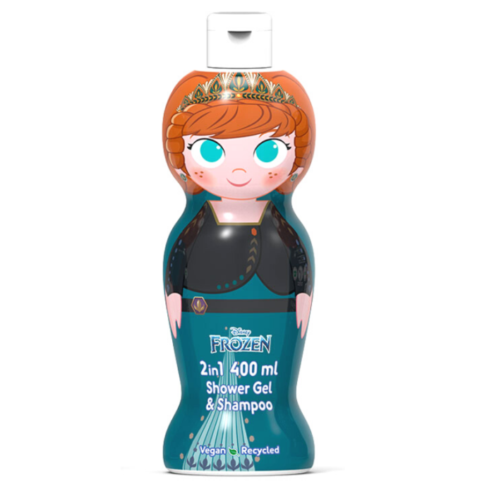 AIR-VAL FROZEN 2 IN 1 SHOWER GEL & SHAMPOO 400ML