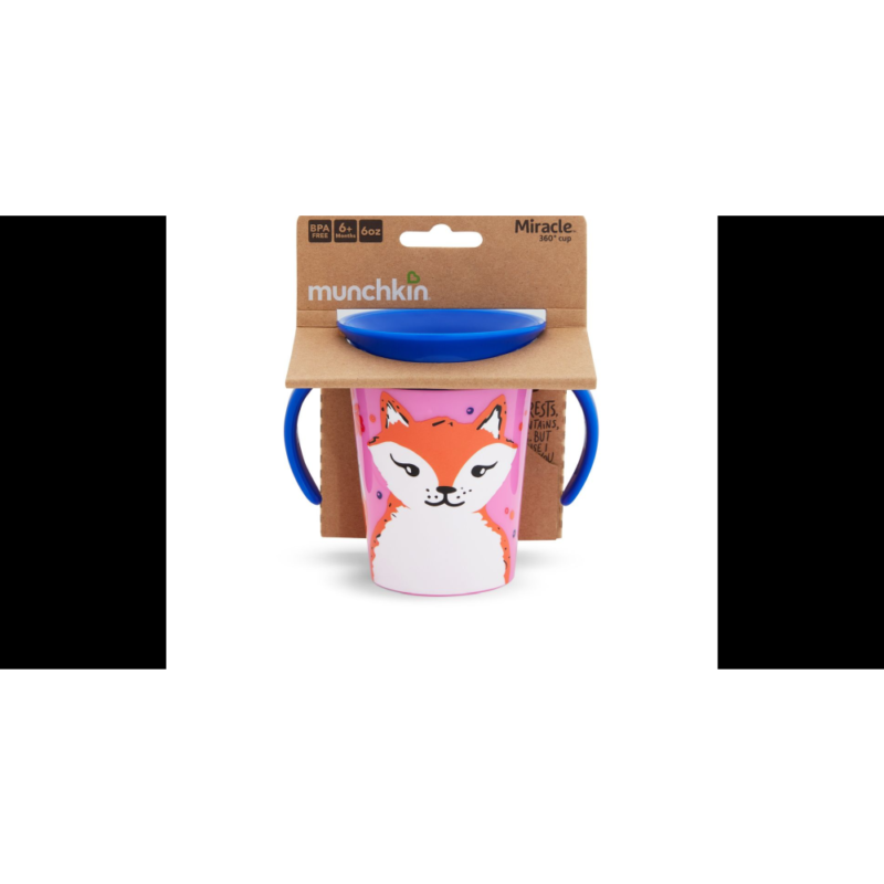 MUNCHKIN ΕΚΠΑΙΔΕΥΤΙΚΟ ΚΥΠΕΛΛΟ WILD LOVE ΑΛΕΠΟΥ 266ML