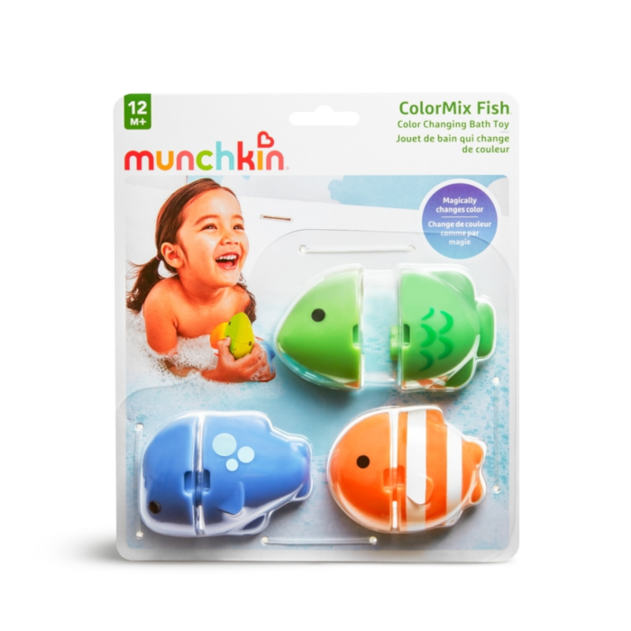MUNCHKIN ΠΟΛΥΧΡΩΜΑ ΨΑΡΑΚΙΑ ΜΠΑΝΙΟΥ 3 ΤΜΧ
