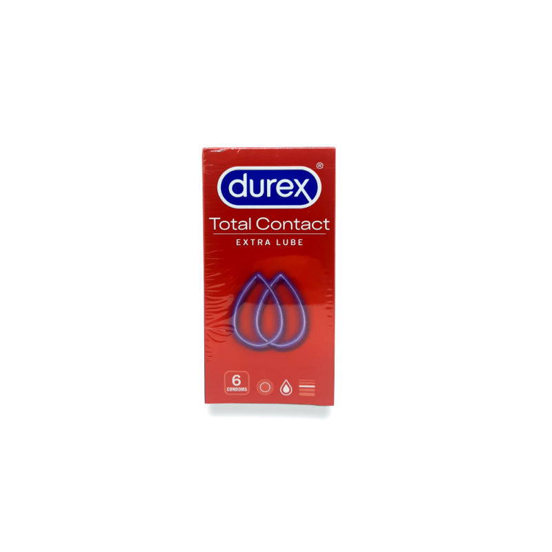 DUREX TOTAL CONTACT EXTRA LUBE 6ΤΜΧ