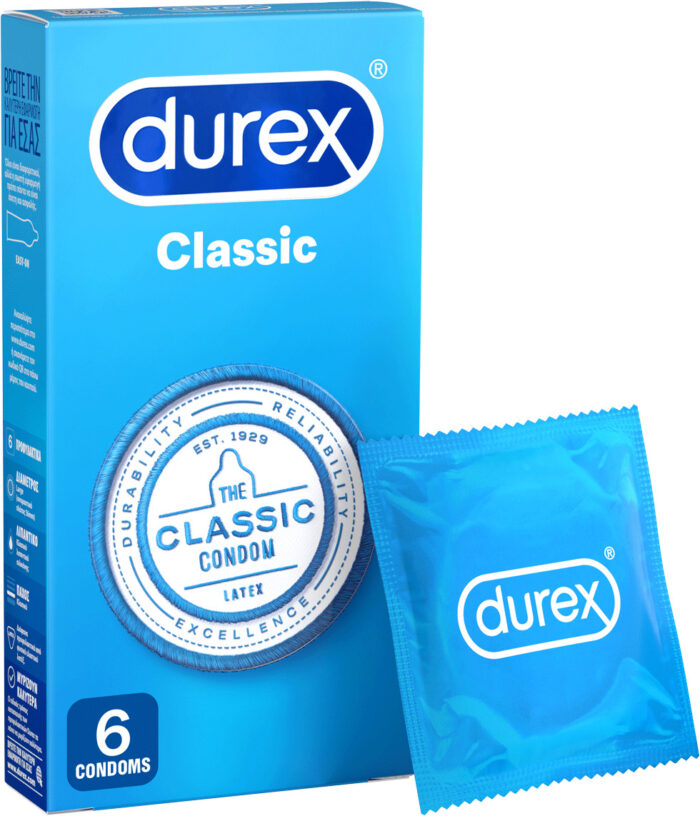 DUREX CLASSIC THE BELOVED ORIGINAL ΠΡΟΦΥΛΑΚΤΙΚΑ 6 ΤΜΧ