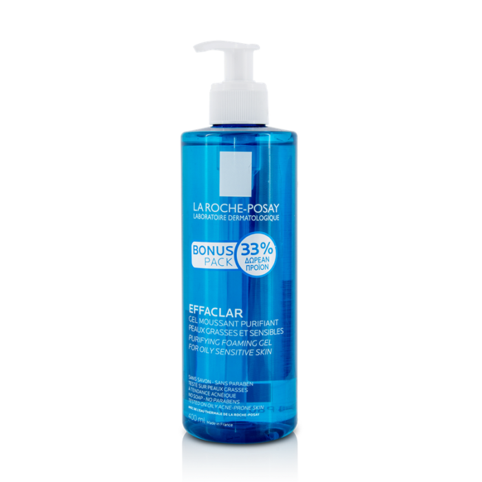 LA ROCHE -POSAY EFFACLAR GEL MOUSSANT PURIFIANT 400ML