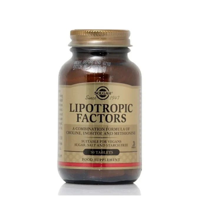 SOLGAR LIPOTROPIC FACTORS 50 TABLETS