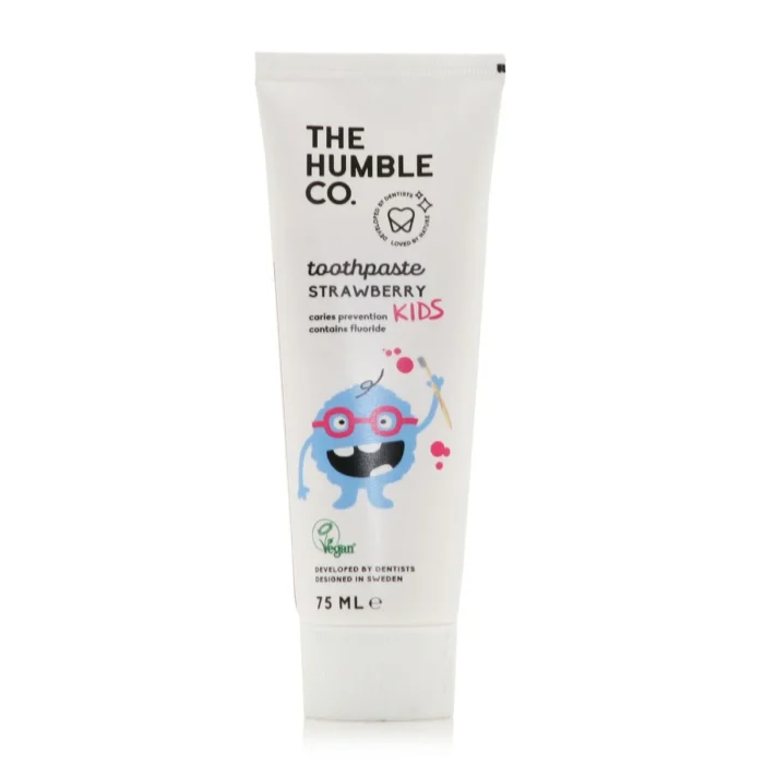 THE HUMBLE CO TOOTHPASTE STRAWBERRY KIDS 75ml