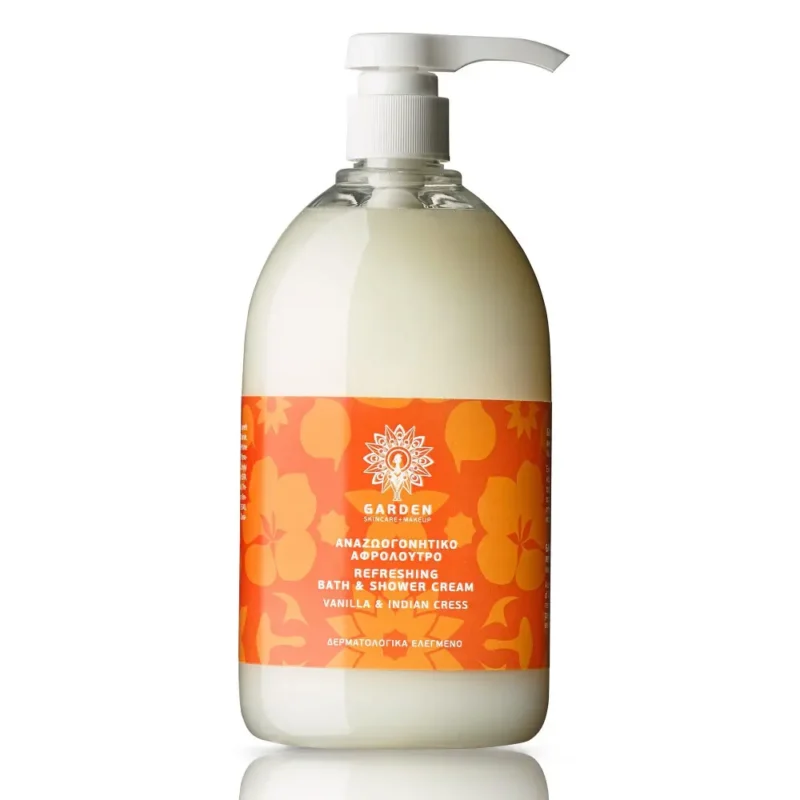 ΑΦΡΟΛΟΥΤΡΟ VANILLA & INDIAN CRESS 1L