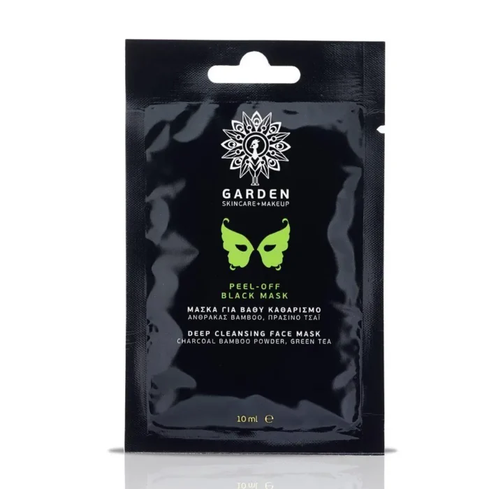 PEEL-OFF BLACK MASK ΜΑΣΚΑ ΓΙΑ ΒΑΘΥ ΚΑΘΑΡΙΣΜΟ 10 ml