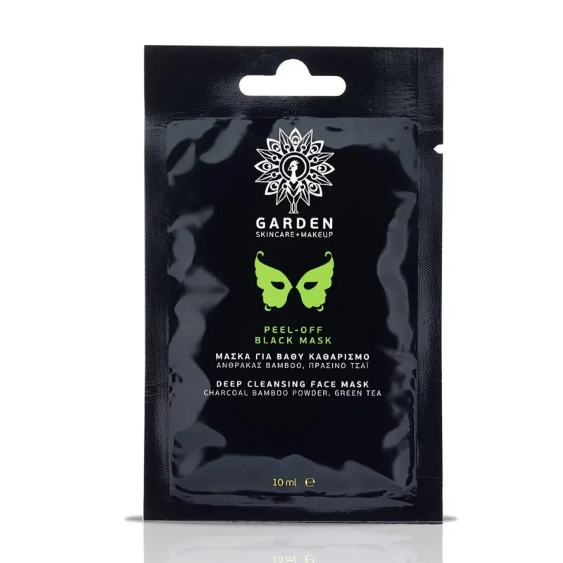 PEEL-OFF BLACK MASK ΜΑΣΚΑ ΓΙΑ ΒΑΘΥ ΚΑΘΑΡΙΣΜΟ 10 ml