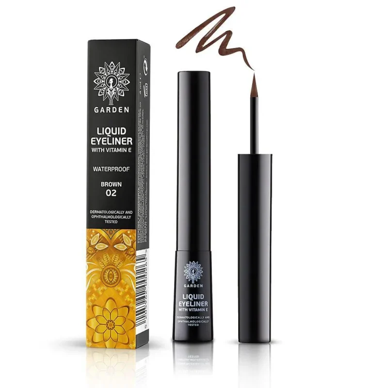 LIQUID EYELINER WATERPROOF 4ml BROWN 02