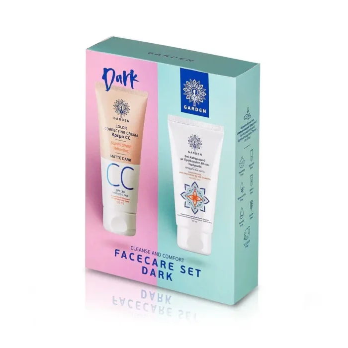 CLEANSE AND COMFORT FACECARE SET DARK