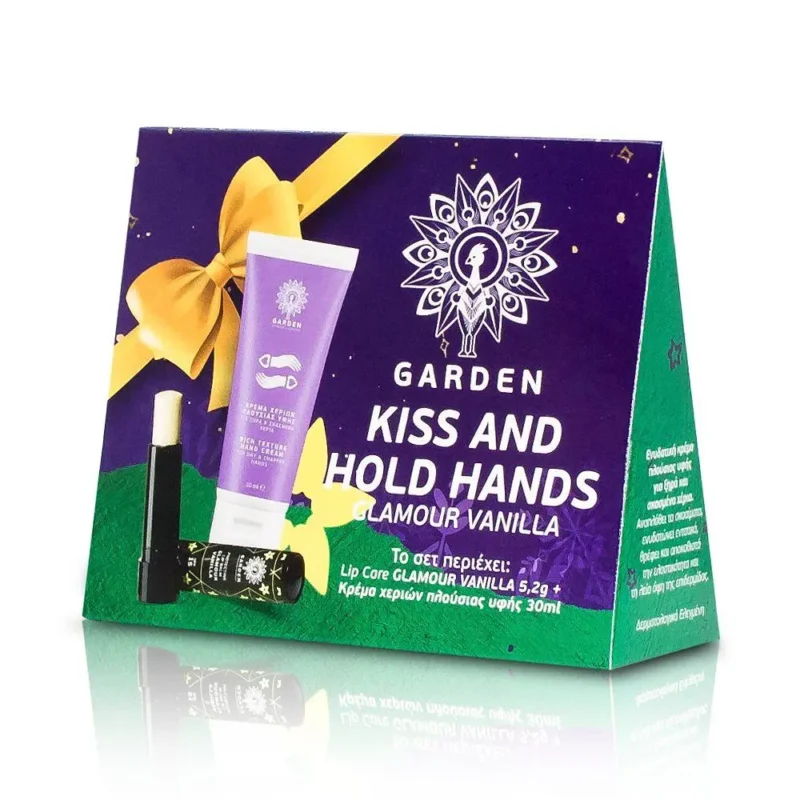 KISS AND HOLD HANDS SET GLAMOUR VANILLA