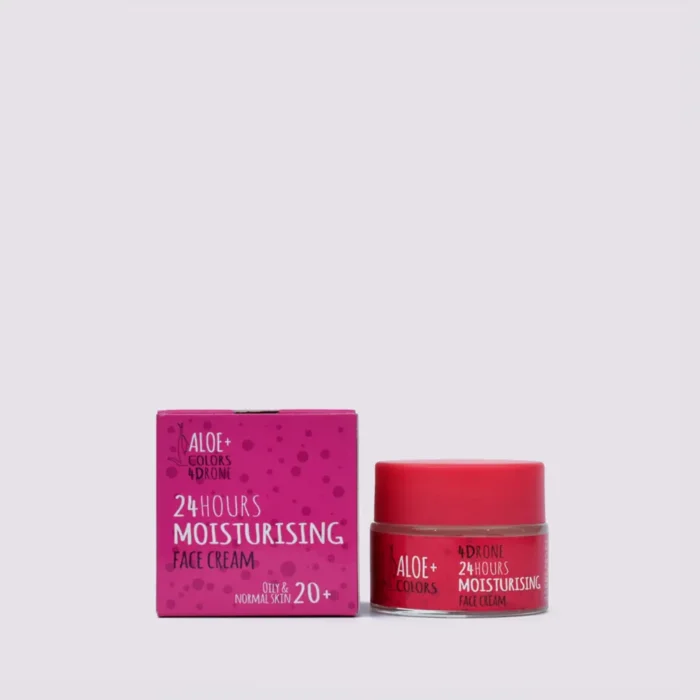 24h Moisturising Face Cream Aloe+Colors