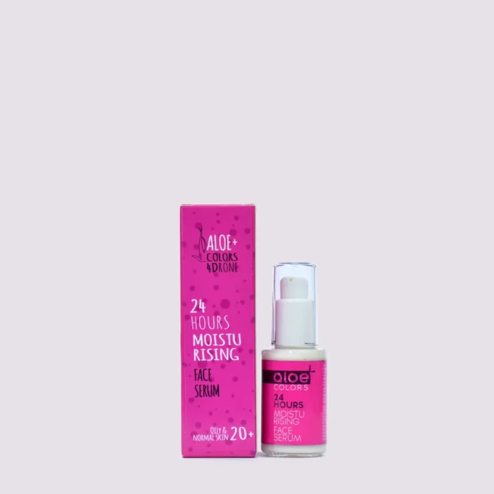 24h Moisturising Face Serum Aloe+Colors 