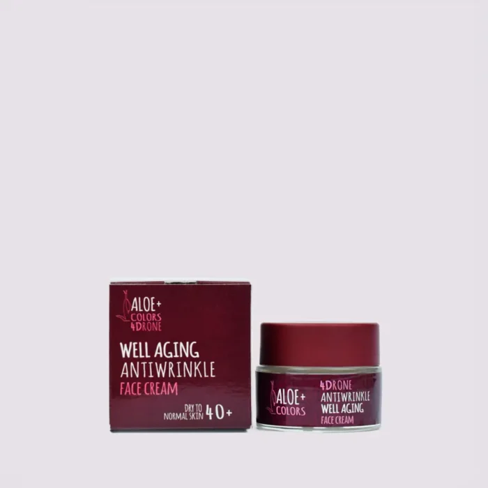 Well Aging Antiwrinkle Face Cream Aloe+Colors