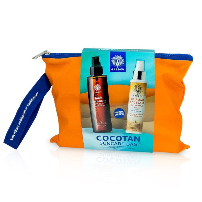 COCOTAN SUNCARE BAG 4 (SUNTAN OIL 10SPF 150ML + COCONUT MIST 100ML) ΝΕΣΕΣΕΡ