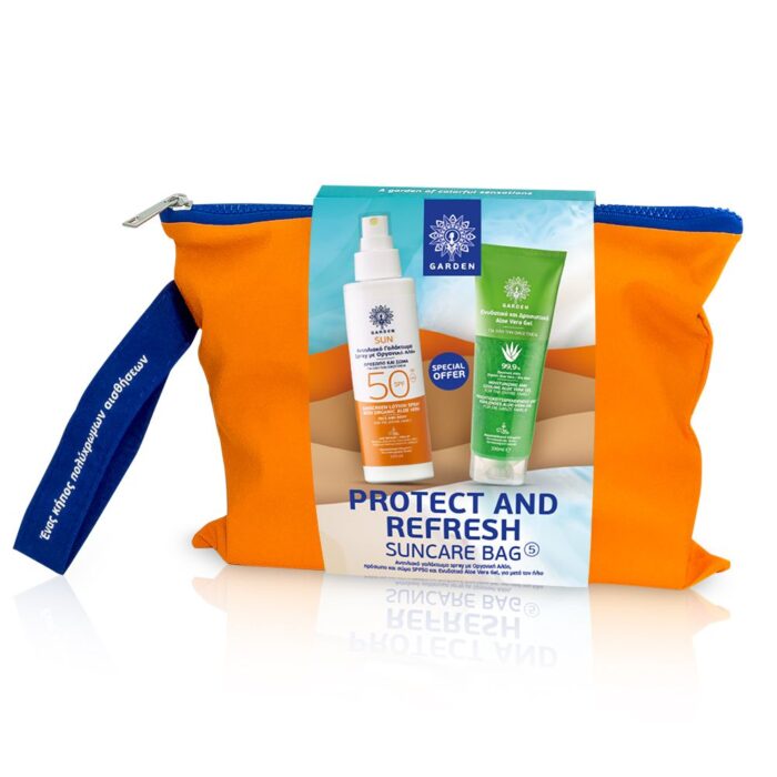 PROTECT AND REFRESH SUNCARE BAG 5(SPRAY 50SPF 150ML + ALOE GEL 100ML) ΝΕΣΕΣΕΡ