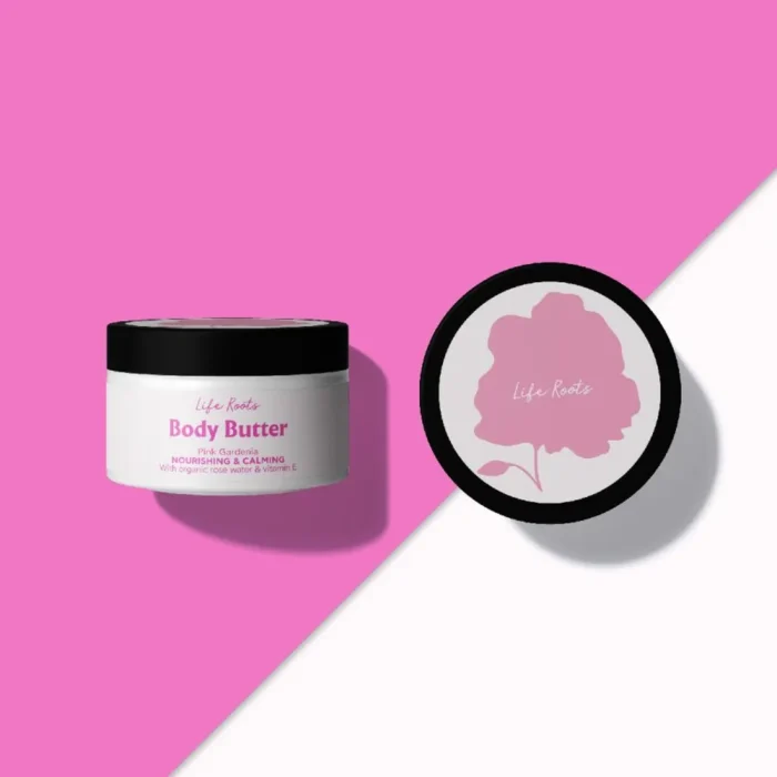 LIFE ROOTS NOURISHING & CALMING BODY BUTTER PINK GARDENIA 250ML