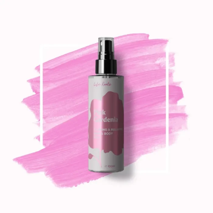 LIFE ROOTS CALMING & RELAXING MIST HAIR & BODY PINK GARDENIA 150ML