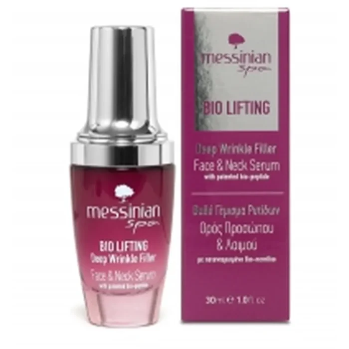 MESSINIAN SPA BIO LIFTING ΟΡΟΣ ΠΡΟΣΩΠΟΥ & ΛΑΙΜΟΥ 30ML