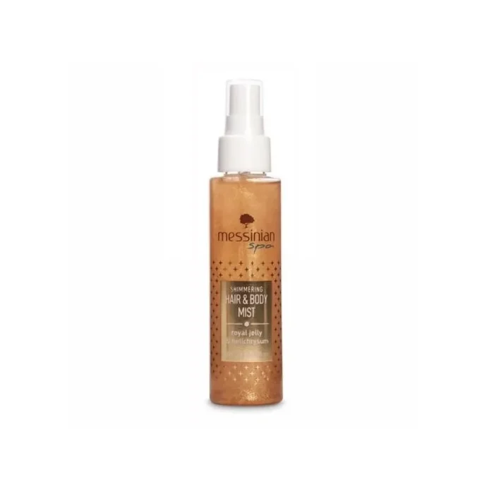MESSINIAN SPA HAIR & BODY MIST ΒΑΣΙΛΙΚΟΣ ΠΟΛΤΟΣ & ΕΛΙΧΡΥΣΟΣ 100ML