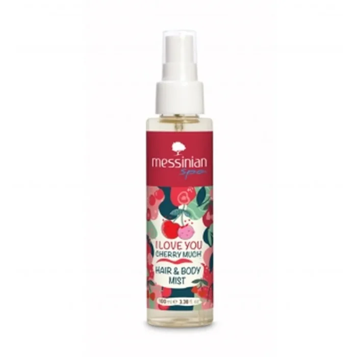 MESSINIAN SPA HAIR & BODY MIST I LOVE YOU CHERRY MUCH 100ML