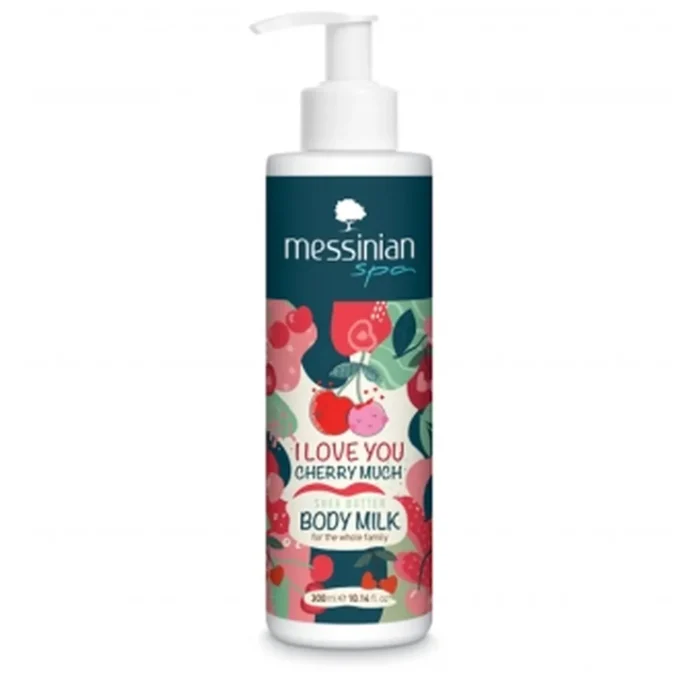 MESSINIAN SPA I LOVE YOU CHERRY MUCH BODY MILK 300ML