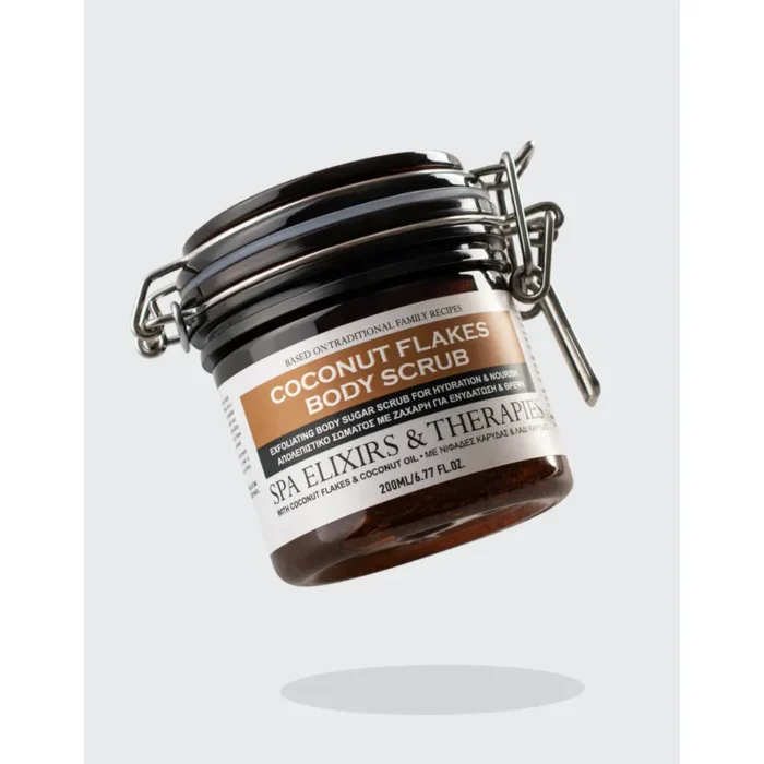 THE PIONEARS COCONUT FLAKES BODY SCRUB