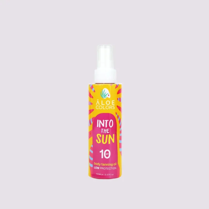 ALOE+COLORS INTO THE SUN TANNING OIL SPF 10