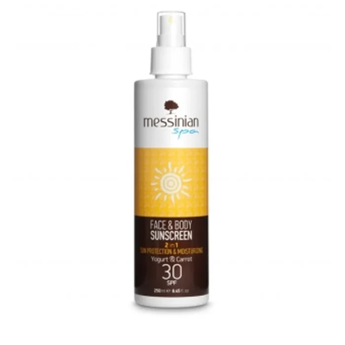 MESSINIAN SPA FACE & BODY SUNSCREEN SPF 30