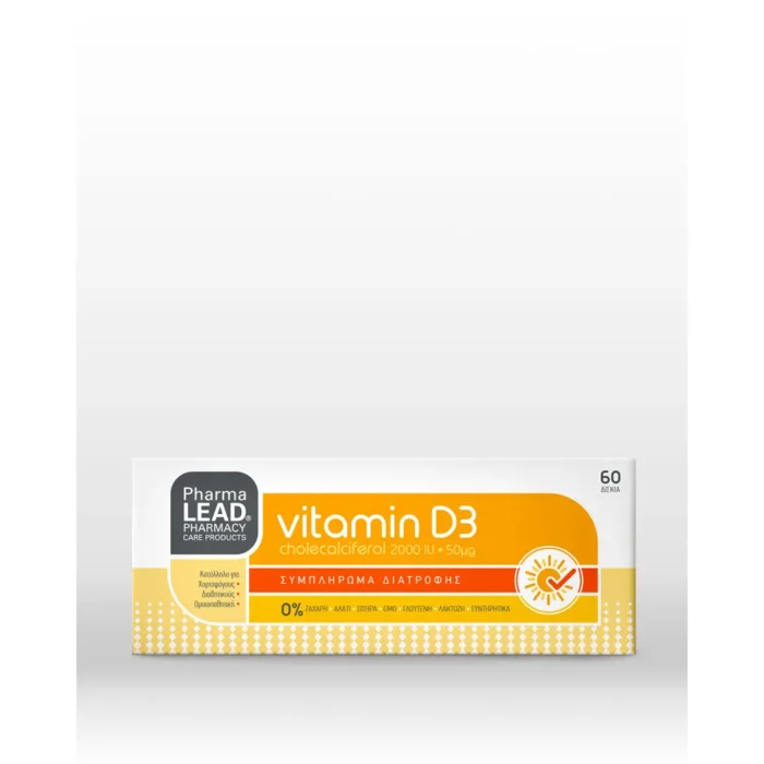 PHARMALEAD VITAMIN D3 60 TAB