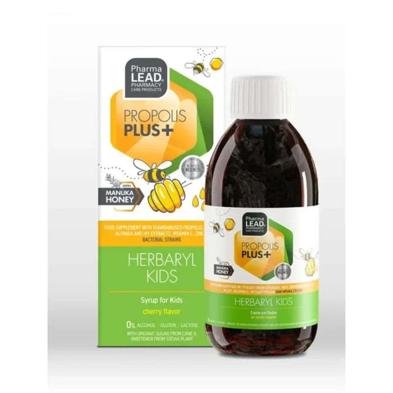 PHARMALEAD PROPOLIS PLU HERBARYL KIDS SYRUP 200ML