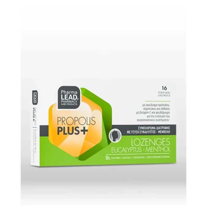 PHARMALEAD PROPOLIS PLUS PASTILIES EUCALYPTUS-MENTHOL