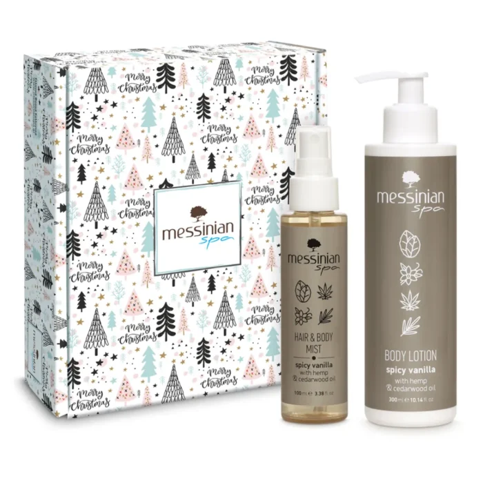 MESSINIAN SPA CHRISTMAS BOX SPICY VANILLA