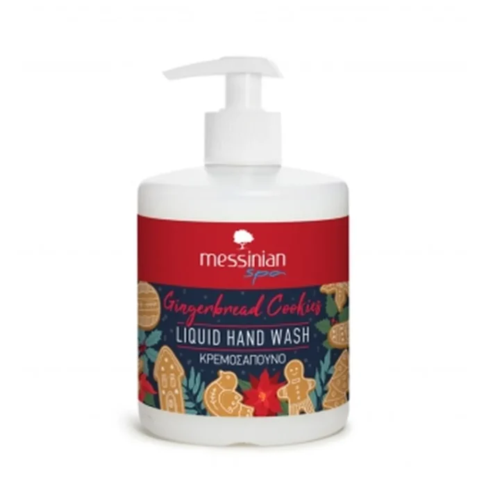 MESSINIAN SPA LIQUID HAND WASH GINGERBREAD COOKIES
