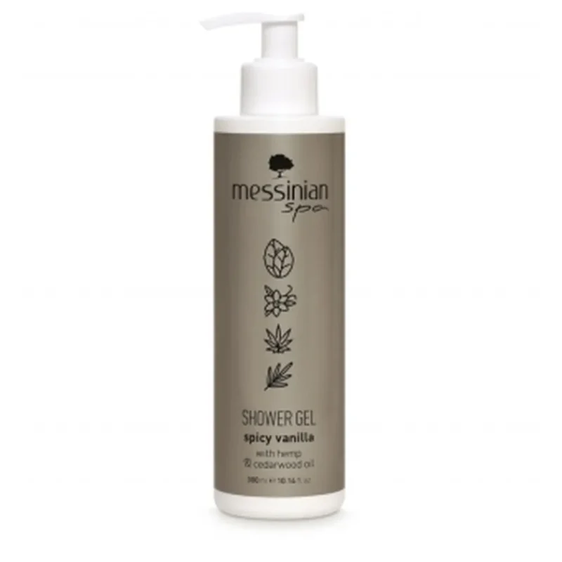 MESSINIAN SPA SHOWER GEL SPICY VANILLA 300ML