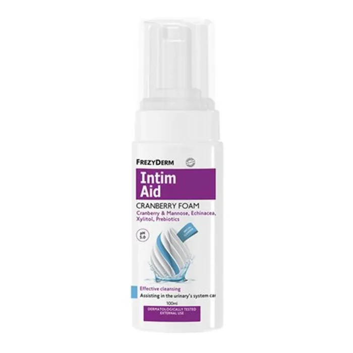 FREZYDERM INTIM AID CRANBERRY FOAM PH 5.0