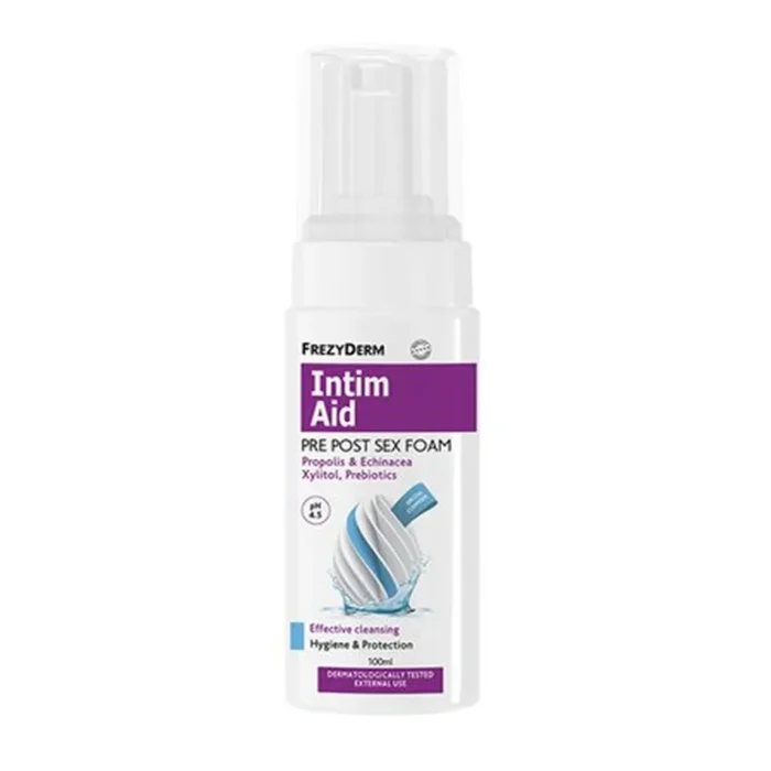 FREZYDERM INTIM AID PRE POST SEX FOAM PH 4,5