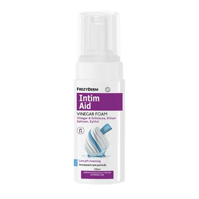 FREZYDERM INTIM AID VINEGAR FOAM PH 3.5